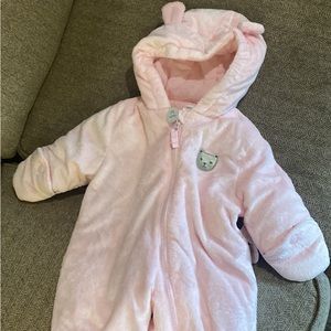 Carters pink 3-6 months bunting NEW